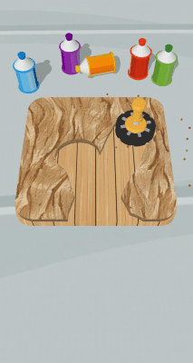 Screenshot of the application Cut and Paint - #1