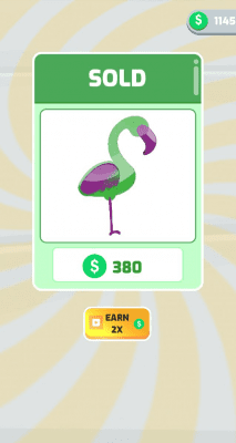 Screenshot of the application Cut and Paint - #4