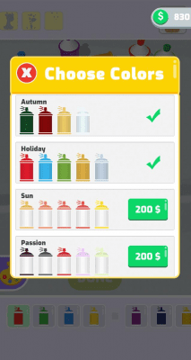 Screenshot of the application Cut and Paint - #5