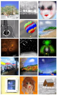 Screenshot of the application Paint Joy - #6