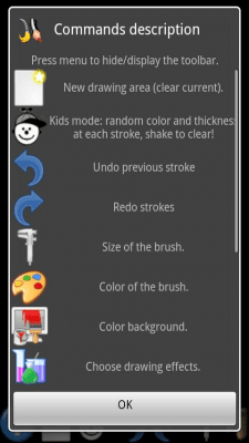 Screenshot of the application Paint Pro - #1