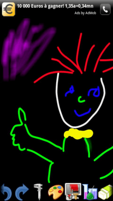 Screenshot of the application Paint Pro - #4