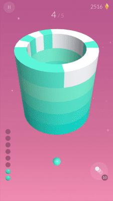 Screenshot of the application Paint Hit - #4