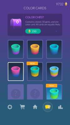 Screenshot of the application Paint Hit - #6