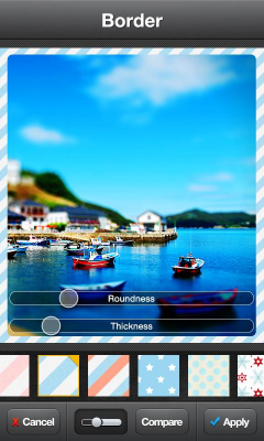 Screenshot of the application Awesome Miniature - Tilt Shift - #6