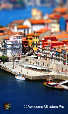 Screenshot of the application Awesome Miniature - Tilt Shift - #7