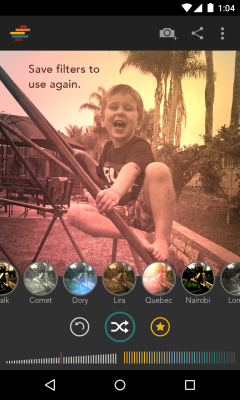 Screenshot of the application Shift - #4