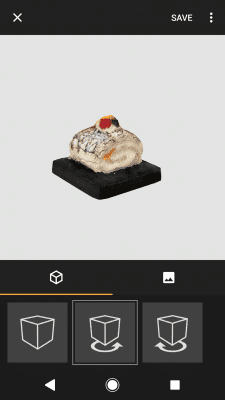 Screenshot of the application AR effect - #3
