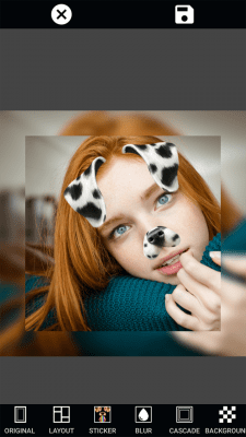 Screenshot of the application Eye Color Changer - #10