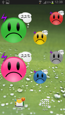 Screenshot of the application Smile Battery Pro Widget - #6