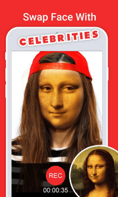 Screenshot of the application Face Swap - #3