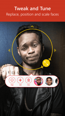 Screenshot of the application Microsoft Face Swap - #4