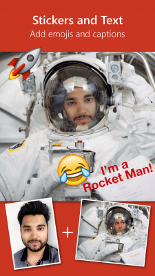 Screenshot of the application Microsoft Face Swap - #5