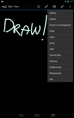 Screenshot of the application Drawing! - #7