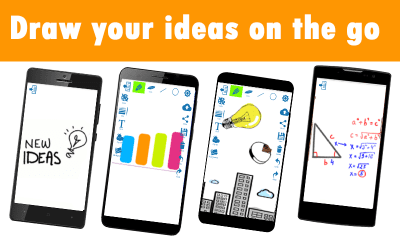 Screenshot of the application Whiteboard - #3