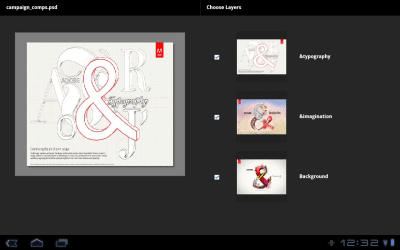 Screenshot of the application Adobe Debut - #3
