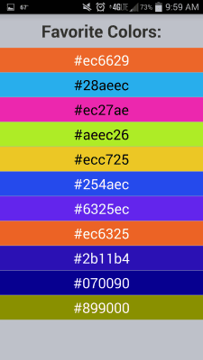 Screenshot of the application Color Capture & Identifier - #4
