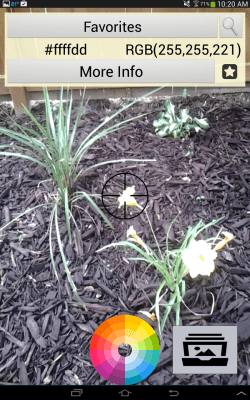 Screenshot of the application Color Capture & Identifier - #7