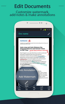 Screenshot of the application CamScanner HD - scanner, fax - #3