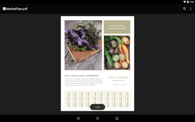 Screenshot of the application Google PDF Viewer - #8