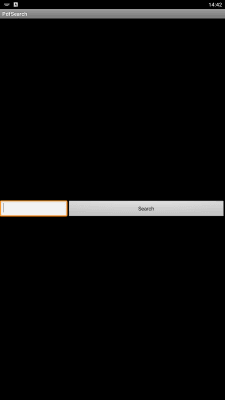 Screenshot of the application PdfSearch - #3