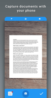 Screenshot of the application Doc Scanner - Phone PDF Creator - #1