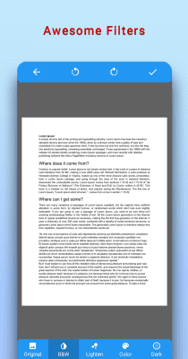 Screenshot of the application Doc Scanner - Phone PDF Creator - #4