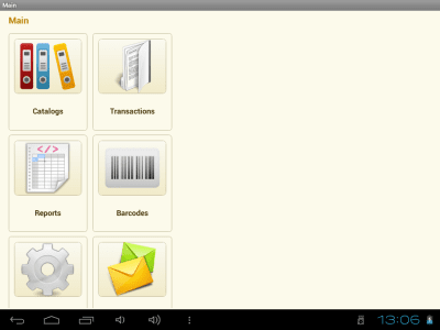 Screenshot of the application Mobile storekeeper lite - #6