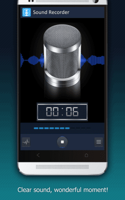 Screenshot of the application Rabbit Voice Recorder - #8
