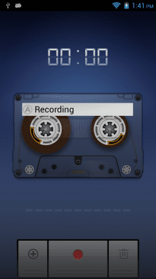 Screenshot of the application Voice & Sound Recorder - #1