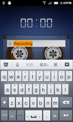 Screenshot of the application Voice & Sound Recorder - #3
