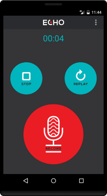 Screenshot of the application Echo - #1