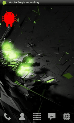 Screenshot of the application Audio Bug - Voice Recorder - #6