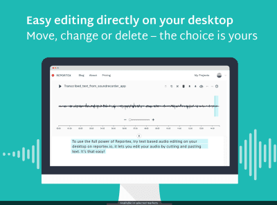 Screenshot of the application Sony Audio Recorder - #3