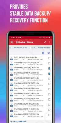 Screenshot of the application Smart Notes - #5