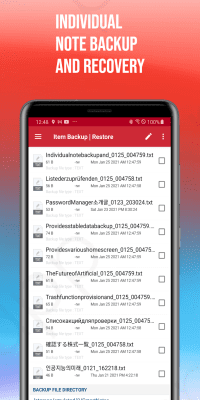 Screenshot of the application Smart Notes - #6