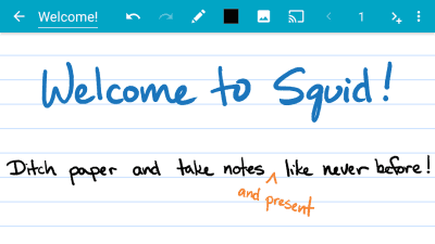 Screenshot of the application Squid - Take Notes & Markup PDFs - #1