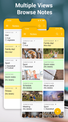 Screenshot of the application Notes - #4