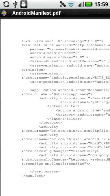 Screenshot of the application XML to PDF - #5