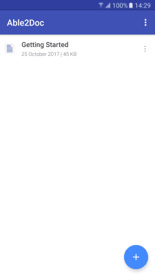 Screenshot of the application Able2Doc PDF to Word - #4