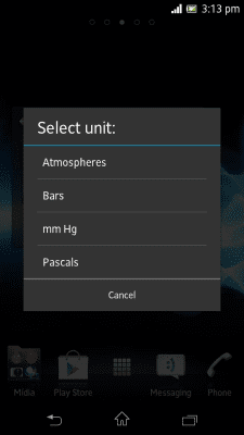 Screenshot of the application Unit Converter Small App - #3