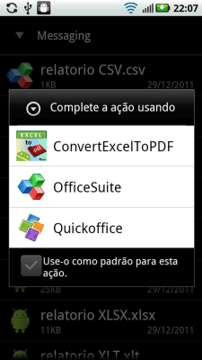 Screenshot of the application Excel to PDF - #5