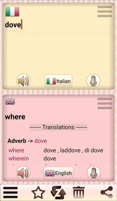 Screenshot of the application Easy Language Translator - #5