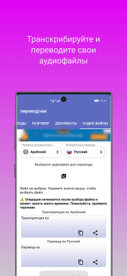 Screenshot of the application Interpreter- translator voice - #6