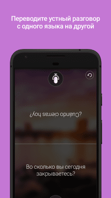Screenshot of the application Microsoft Translator - #3