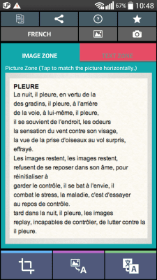 Screenshot of the application Text Scanner French (OCR) - #4