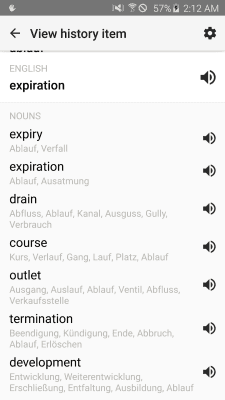 Screenshot of the application Instant Translate - translator - #4