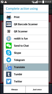 Screenshot of the application Text Scanner Korea (OCR) - #7