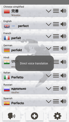 Screenshot of the application Q Multi Language Translator - #4
