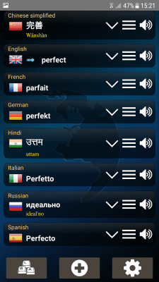Screenshot of the application Q Multi Language Translator - #8